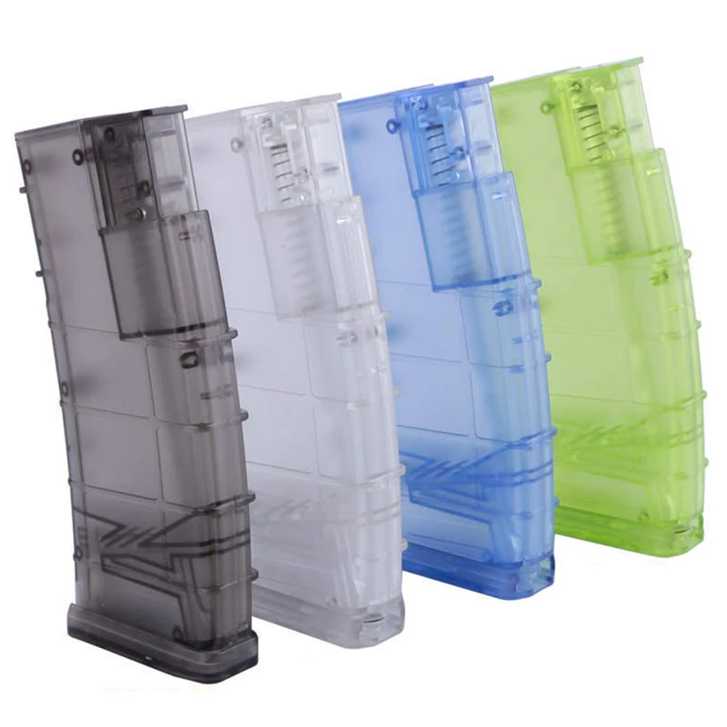 Пейнтбольный пластиковый BB скоростной погрузчик для страйкбола 500rd стрельбы
