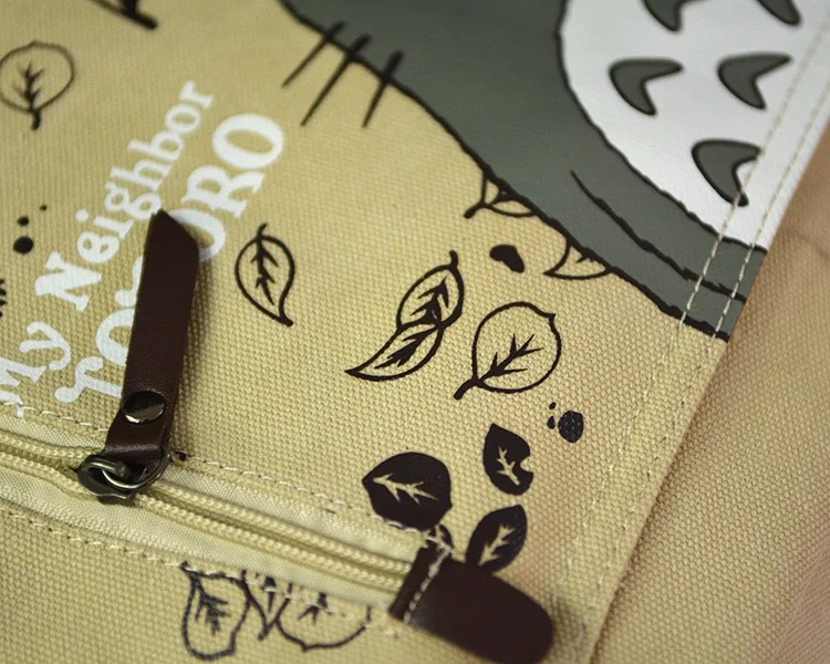 

Anime shoulder bag Totoro cosplay shoulder bag new cotton canvas bag
