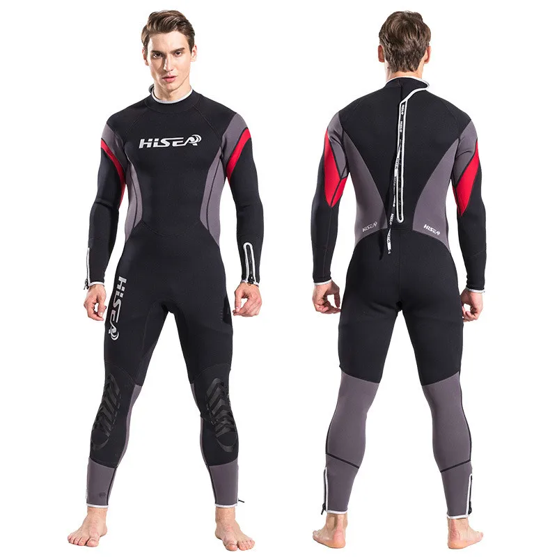 

Scuba Diving Suit Men 2.5mm Neoprene Diving Suit Swimming Wetsuit Surf Triathlon One-piece diving suit for men