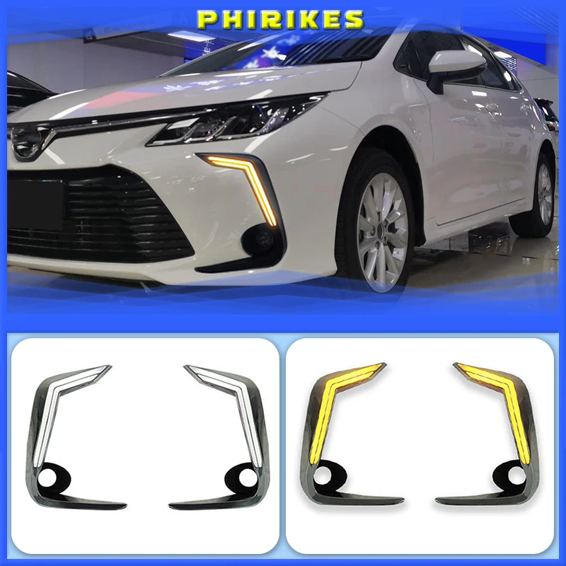 

2 шт., Автомобильные светодиодные лампы для Toyota Corolla 2020, 12 В