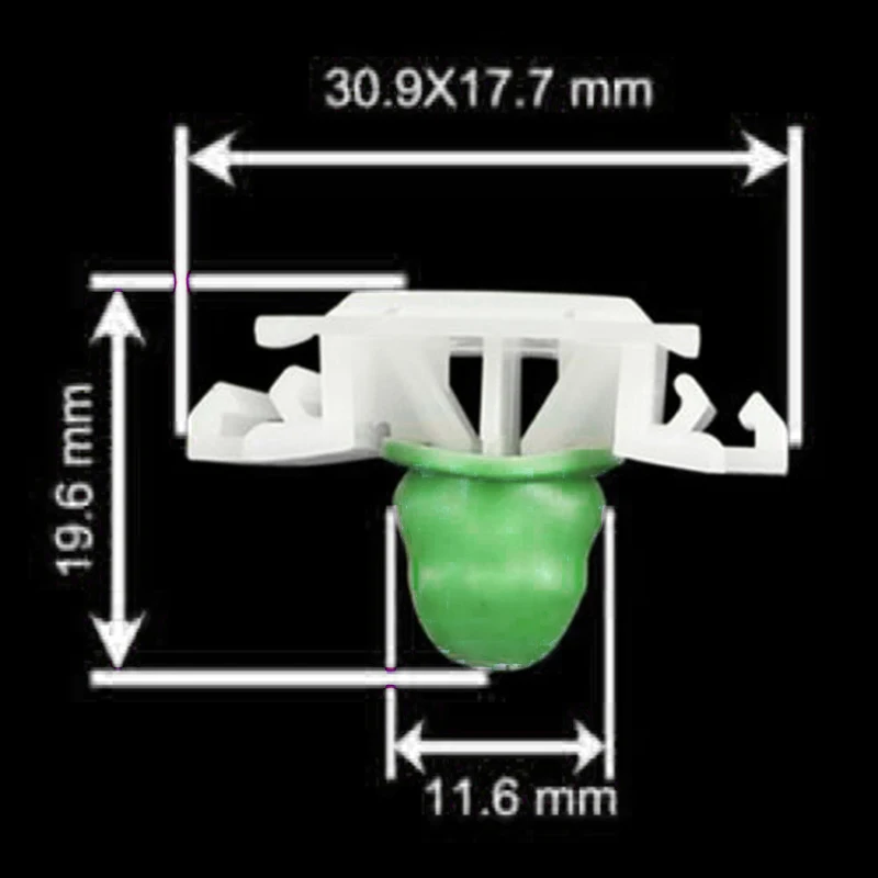 

Retainer With Rubber Boot Plastic For BMW 20pcs 51132251394 E36 318Ti Car M42 M3 Latest Hot Clips