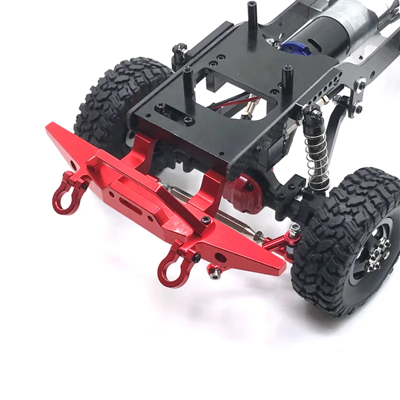 

MN Model D90 D91 D96 MN98 MN99S Land Rover Defender RC Car Accessories Metal Upgrade Front Guard Three-color Black Silver Red