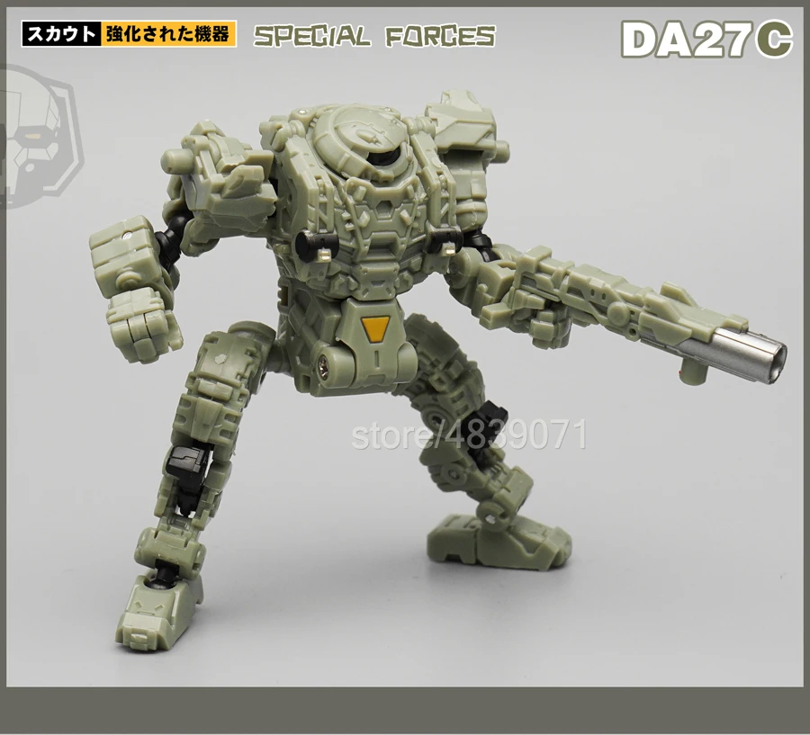 MFT DA27 DA27A DA27C Diaclone трансформация мощность ed-suit power Suit черный мех Solider Lost Planet фигурка игрушка