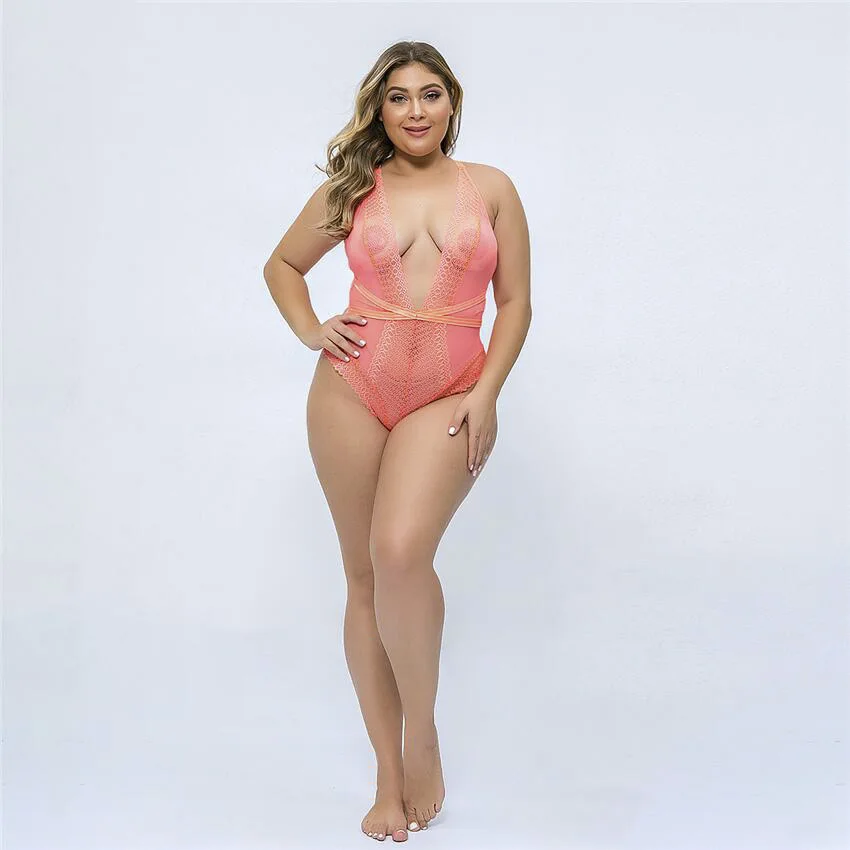 

Oversized women's body shaping base coat sexy and sexy lace conjoined sling 2019 NEW
