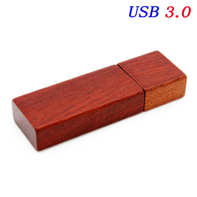 Rose wood JASTER Высокоскоростной USB 3,0 Пользовательский логотип Деревянная Карта памяти usb флэш-накопитель 4 ГБ 8 ГБ 16 ГБ 32 ГБ U диск свадебный подарок - Цвет: Rose wood