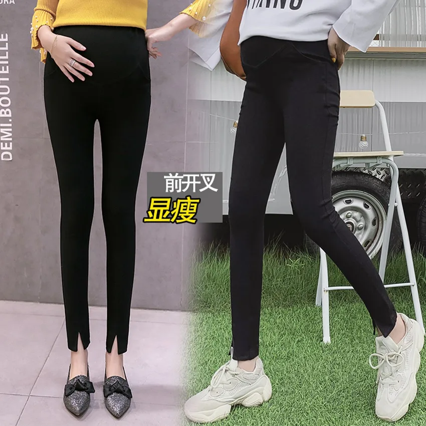 Брюки для беременных женщин на четыре сезона Новинка весна-осень брюки-карандаш