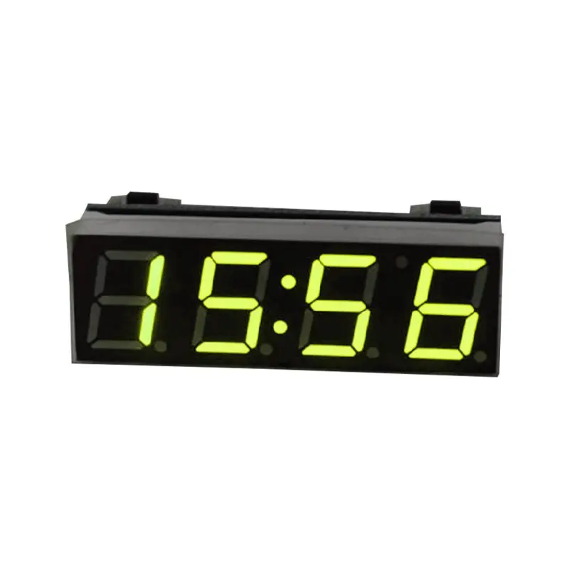 Светодиодные цифровые часы сделай сам 3 в 1 модуль напряжения и температуры