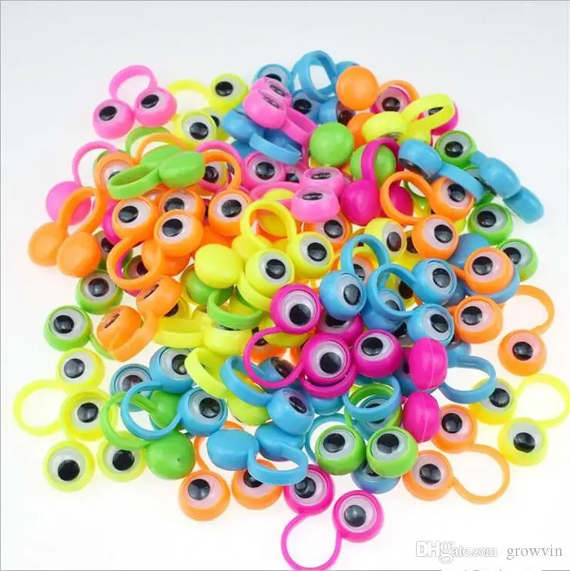 

10/pcs Eye Finger Puppet Plastic Rings Wiggle Eyes Spies Birthday Party Kids Gags Practical Jokes Gift Toy Finger Clipart Set