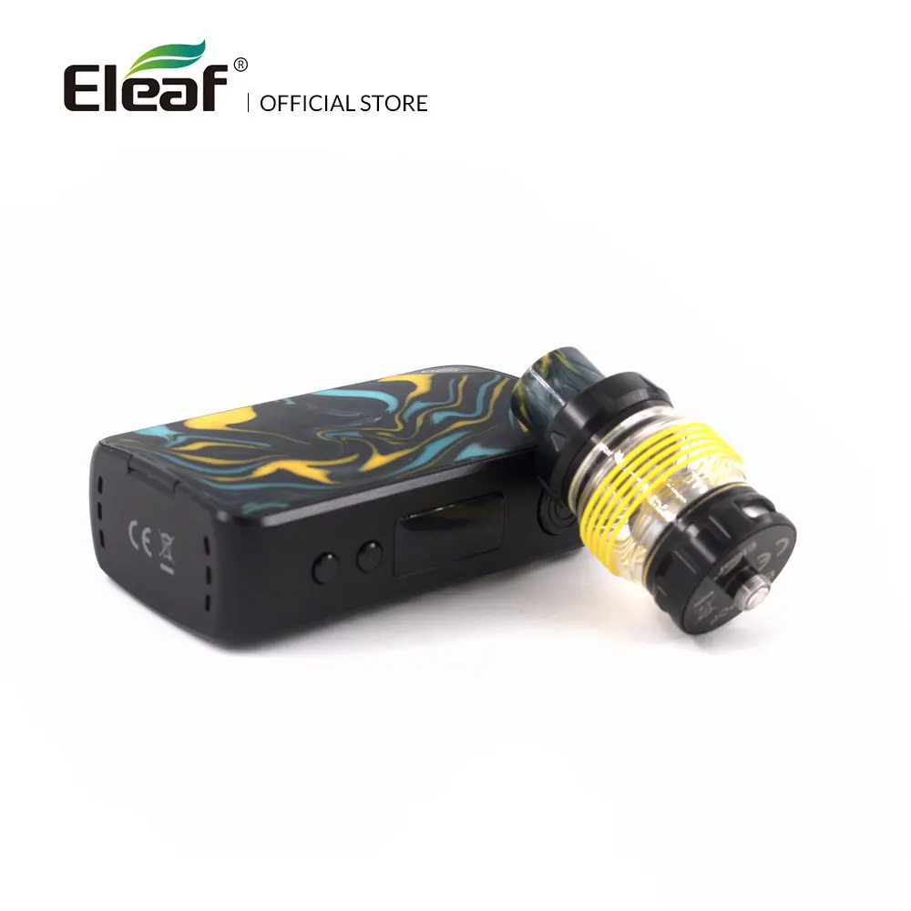 Оригинальный 160 Вт Eleaf iStick Mix kit с Элло поп 2 мл/6 5 мл без двух аккумуляторов 18650 hw coil