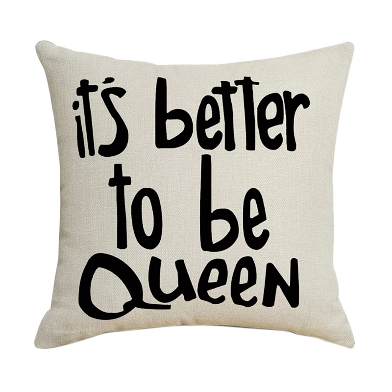 

Love Square Pillowcase Home Decor Linen Pillow Cases Cushion Covers For Sofa Car Love You Pattern Gift 45X45cm