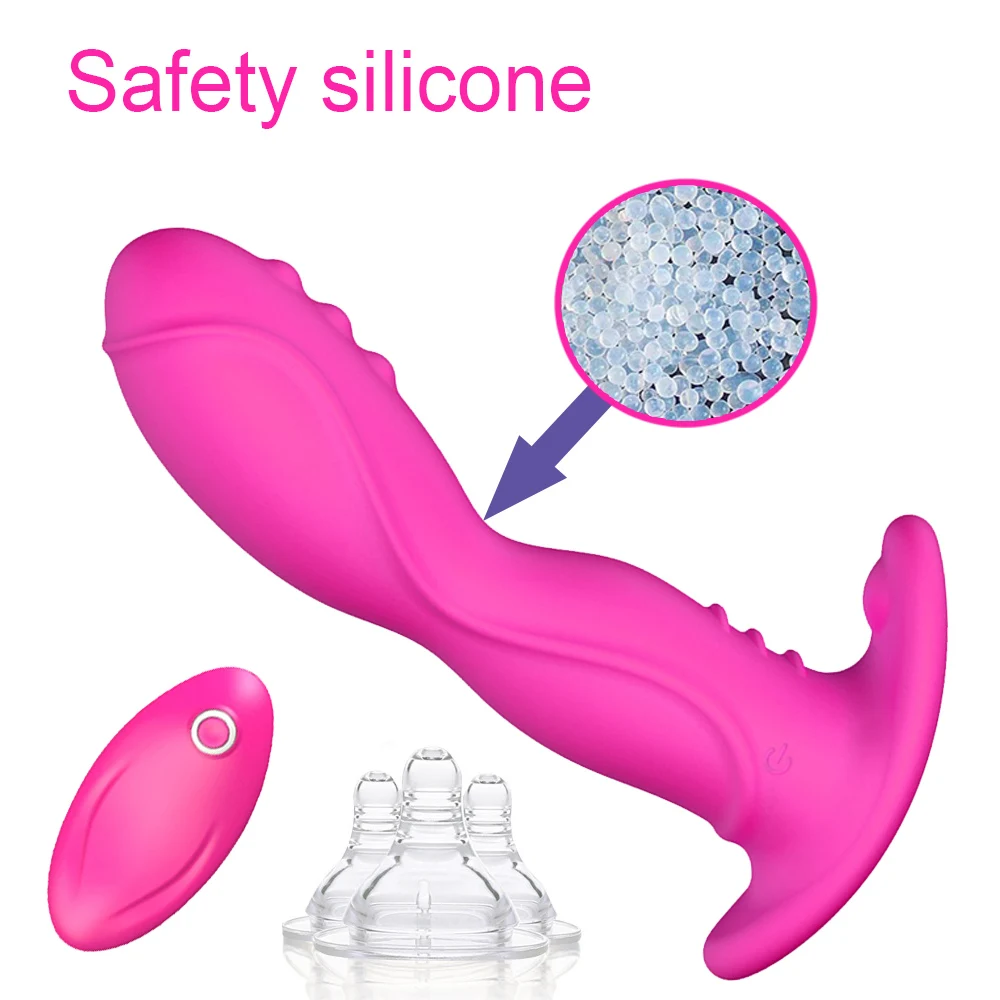 Wireless Remote Dildo Vibrator Adult Toy For Women Masturbator USB Rechargeable Heating Anal Vaginal Stimulator Sex | Красота и