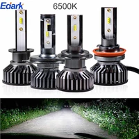 edark 120w 14000lm car haedlight h4 h7 h1 led lamps h8 h9 h11 9003 6500k auto fog light 9v to 32v led bulb led lights for car