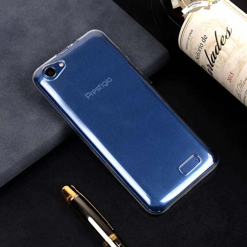 Роскошный мягкий Силиконовый ТПУ чехол для Prestigio Muze E5 LTE задняя крышка защитный