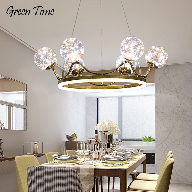 

Art Creative LED Chandelier Modern Indoor Chandelier Lamp for Living room Bedroom Dining Room Kitchen Light Home Lighting Lustre