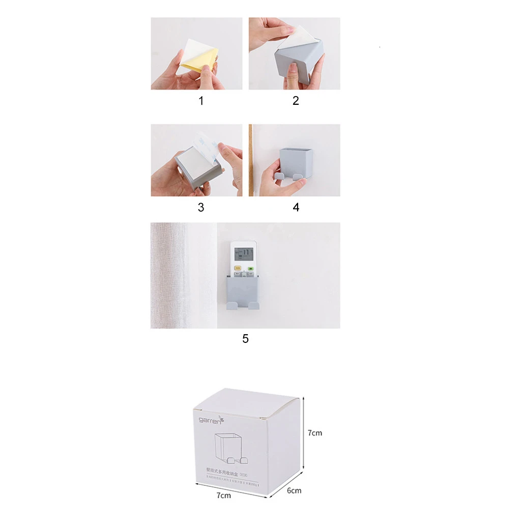 Настенный пульт дистанционного управления мобильный телефон кронштейн ящик для