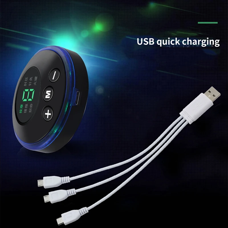 Перезаряжаемый телефон электронная стимуляция АБС фитнес-массажер для ног рук