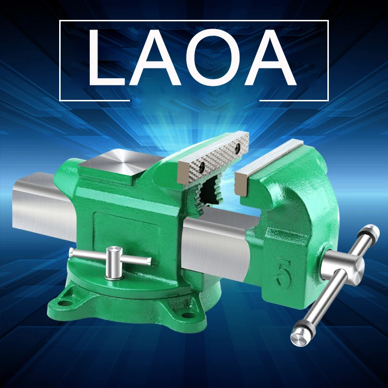 LAOA Heavy Duty Bench Vice Multifunction Plain vice Tiger Clamp Cise Table Metal working table