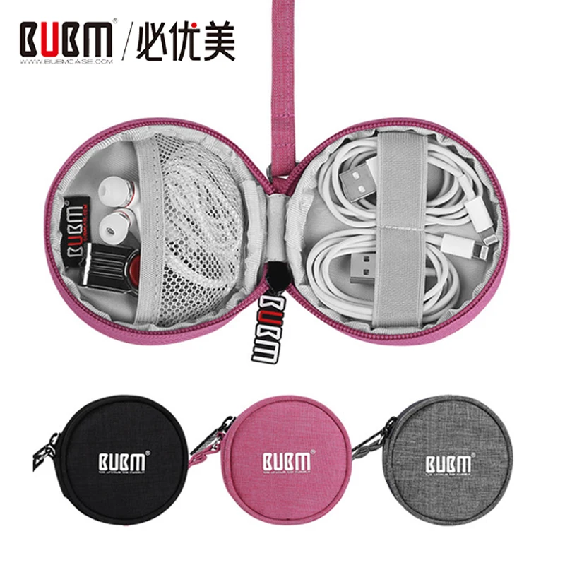 BUBM чехол для переноски наушников держатель сумка хранения USB гаджет органайзер