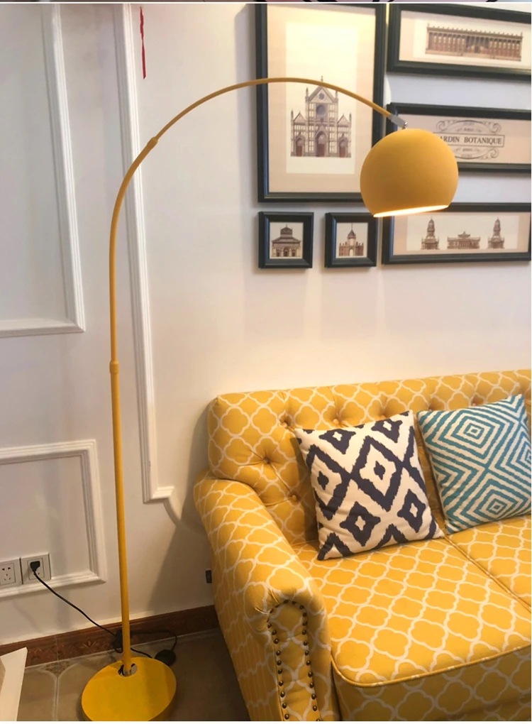 Современный торшер E27 для гостиной стоячий СВЕТОДИОДНЫЙ спальни офиса яркий