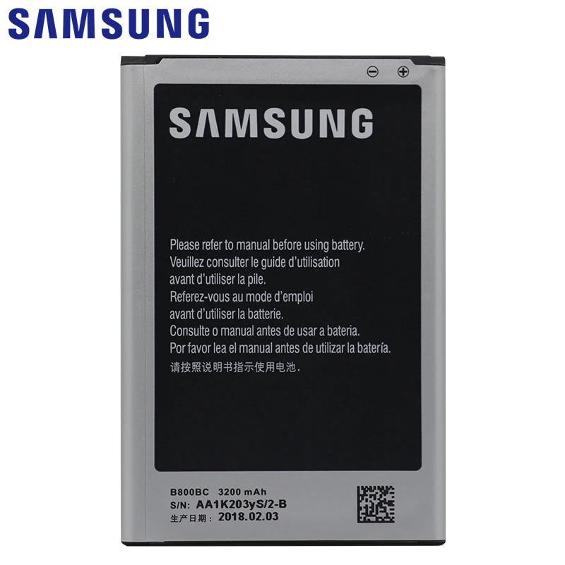 Samsung телефон Батарея B800BE B800BC 3200 мА-ч для samsung Galaxy Note 3 N900 N9006 N9005 N9000 N900A N900T N900P
