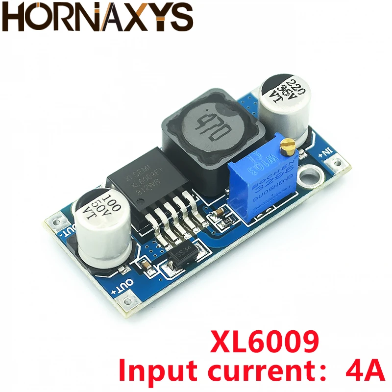 5 шт./3 А Регулируемый модуль регулятора постоянного тока LM2596 XL6009 4A LM2596S вход 4 В-35 В выход 1,23 в-30 в модуль понижающего блока питания постоянного тока