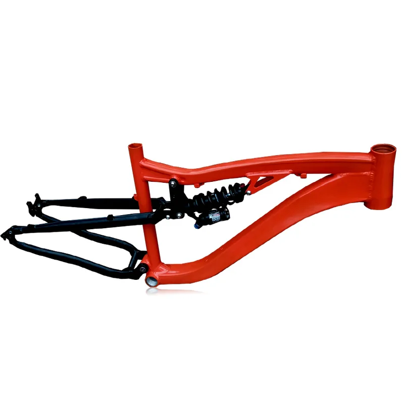 Kalosse Aluminum Alloy Bicycle Frame Custimized 26/27.5 Inches Full Suspension Mountain Bike Frames | Спорт и развлечения