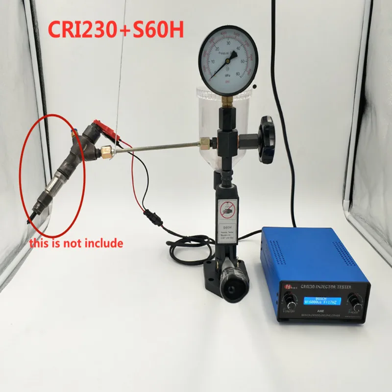 

New!diesel common rail injector tester with dynamic AHE test function CRI230,and S60H validator tester,magnetic injector driver