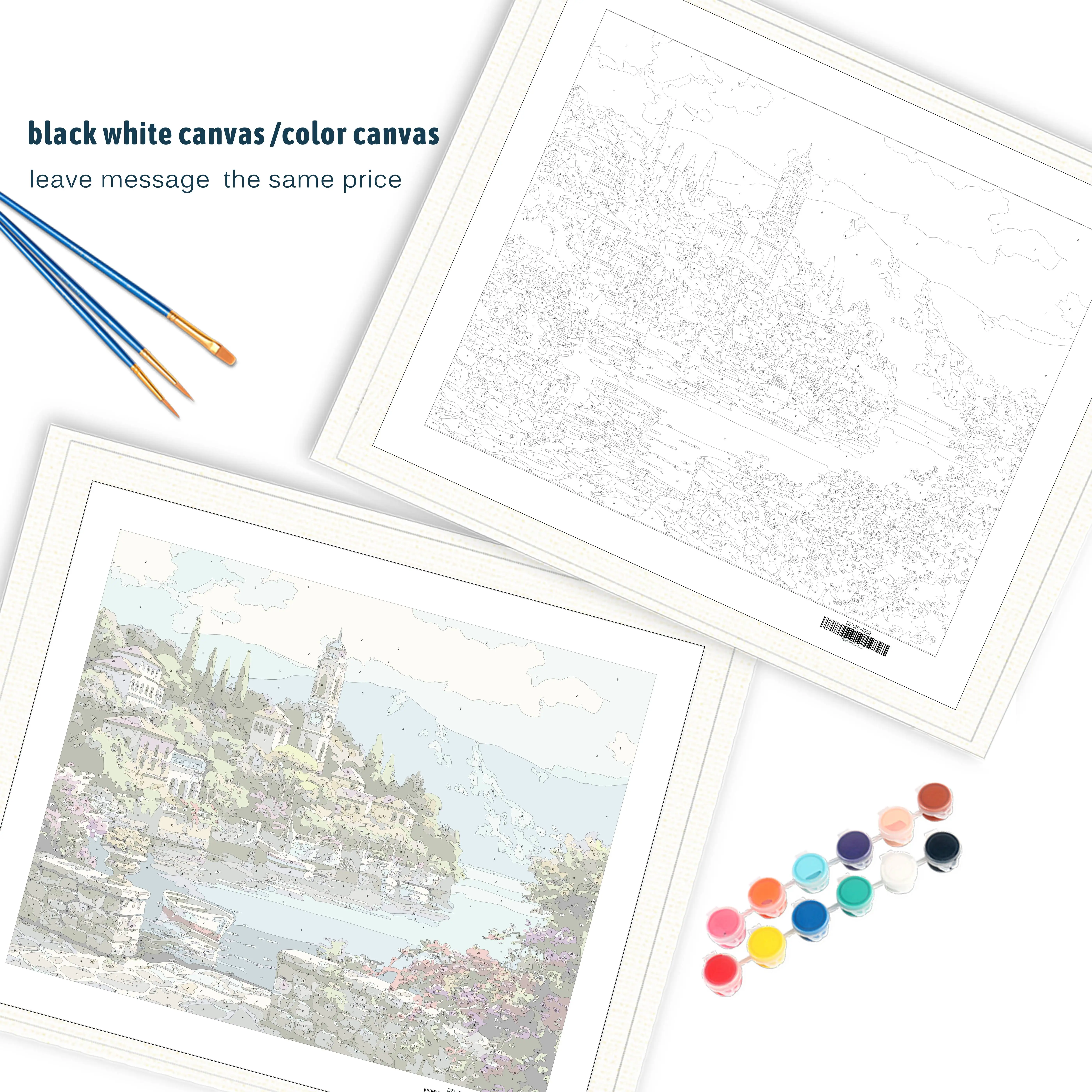 Цифровая живопись по номерам современная картина Картина на холсте уникальный