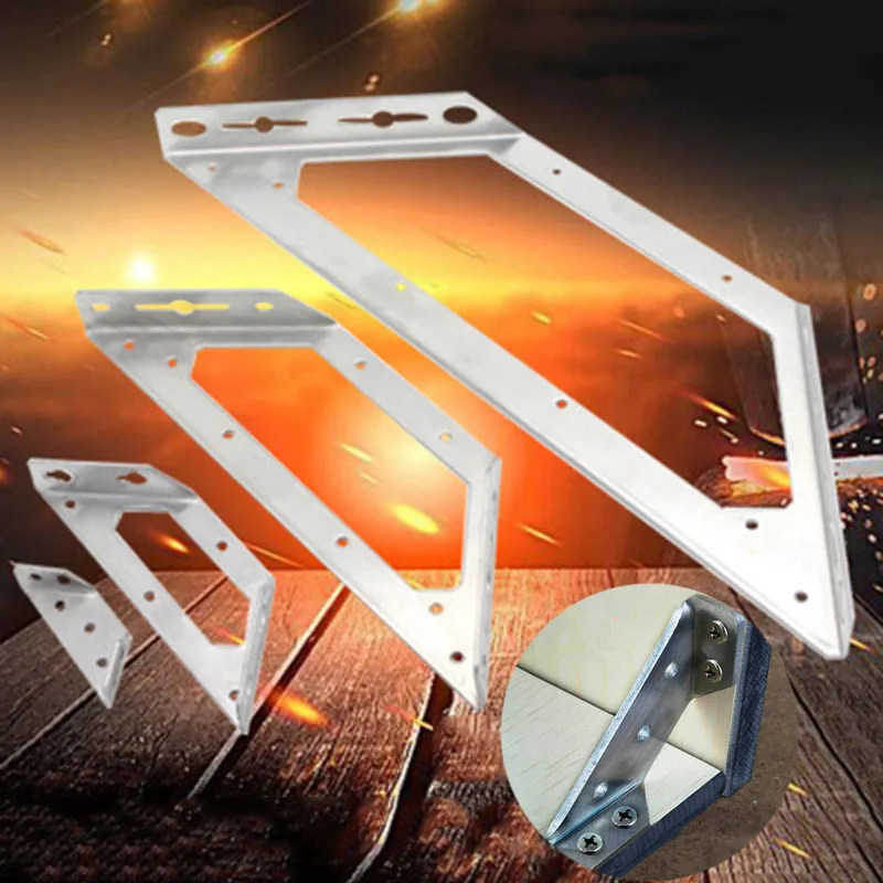 Angle Code Right Fixed Bracket Furniture Woods Board Hardware Accs | Строительство и ремонт