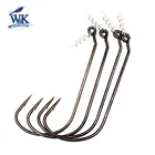 Крючки для рыбалки на щуку 91768NP, крючок для джига с широким зазором, свимбейт размером 120, Размер 110, с черной никелевой отделкой