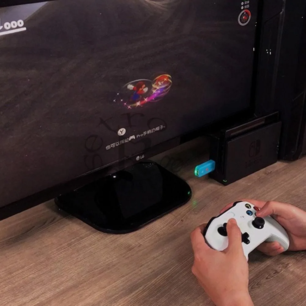 Coov N100 Plus для PS4/XboxOne Беспроводной Контроллер конвертер адаптер к ПК Zend переключатель NS беспроводной геймпад конвертер для джойстика