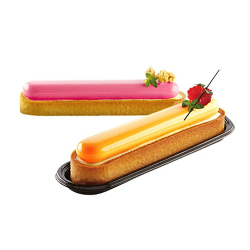 

Meibum French Dessert Stainless Steel Tart Ring Bakeware Set Silicone Cake Molds Brownie Mousse Mould Kitchen Pastry Baking Tool