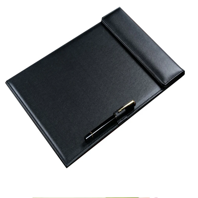 Папка А4 для деловых встреч документов офиса кожаная доска задняя панель