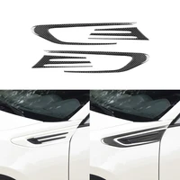 side air vents car modification carbon fiber front fender trim strip sticker car accessories fit for toyota 86 subaru brz 16 20