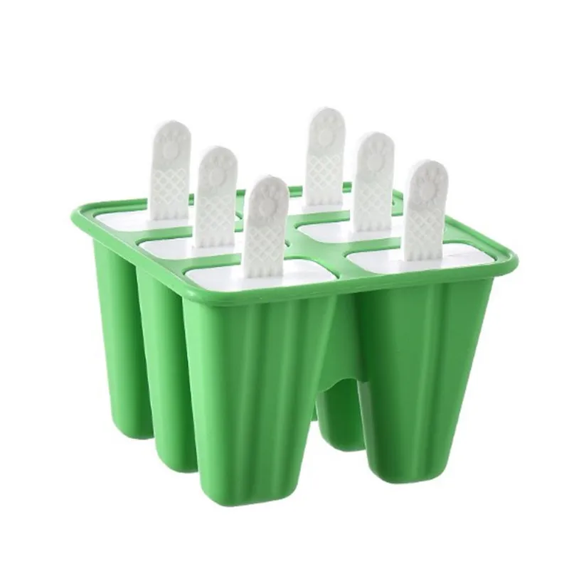 

Silicone Ice Cream Mold Popsicle Molds DIY Homemade Dessert Freezer Fruit Juice Ice Pop Maker Mould with Sticks Kitchen GH937