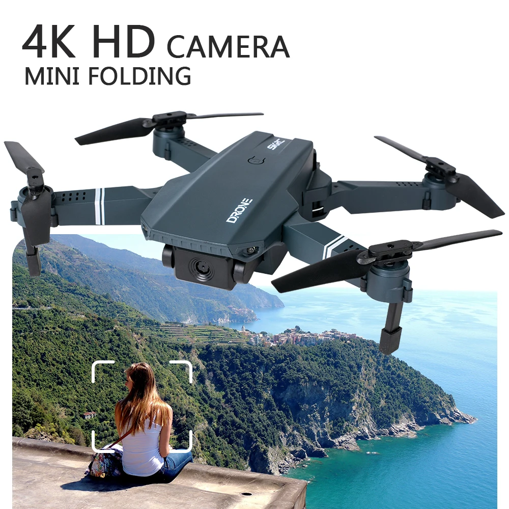 RC Квадрокоптер WIFI FPV Дрон с камерой HD 4K 1080P 720P складной режим удержания высоты