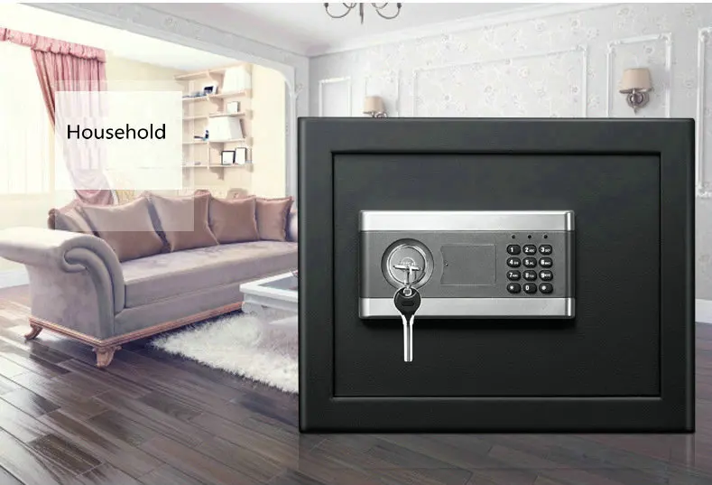 Электронный сейф с паролем шкафчик двойной разблокировкой для Хранения