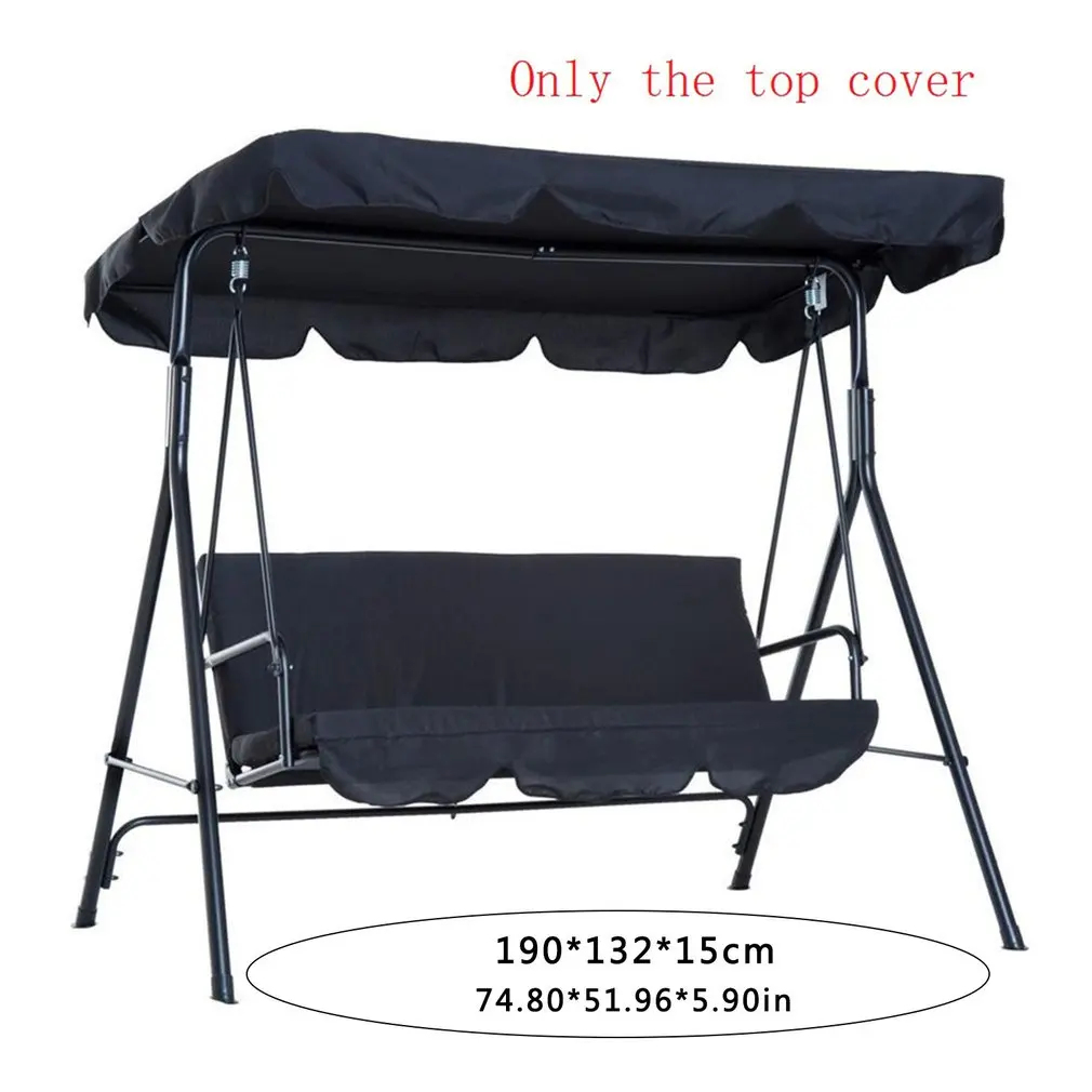 

Garden courtyard swing sunshade roof cover Swing ceiling cover 190T polyester Outdoor swing ceiling cover