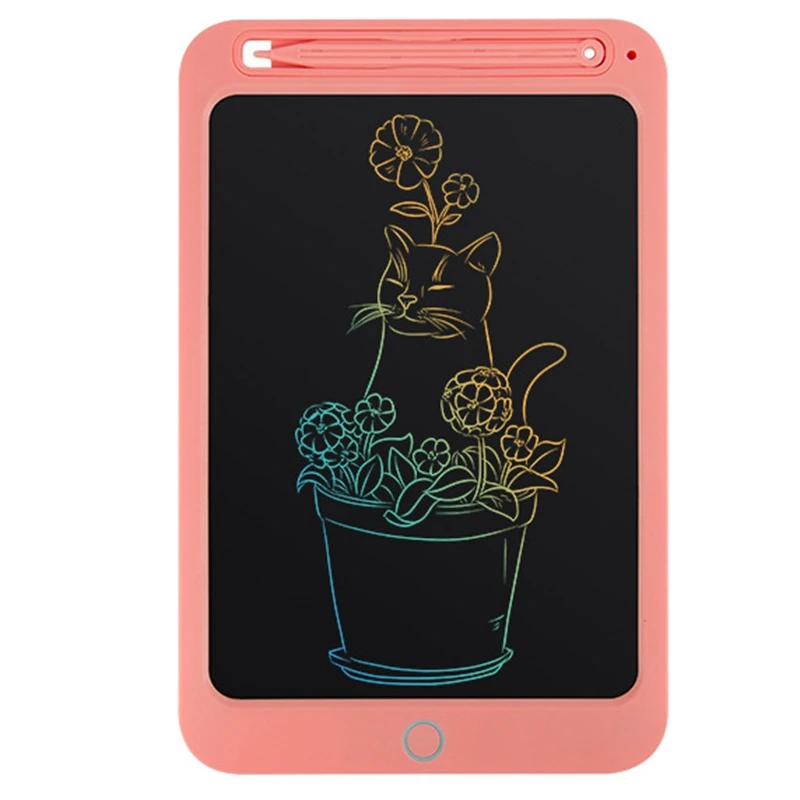 10 Inch Color Lcd Tablet Digital Drawing Tablet Children'S Hand-Painted Board Portable Electronic Graphics Board with Lock Butto