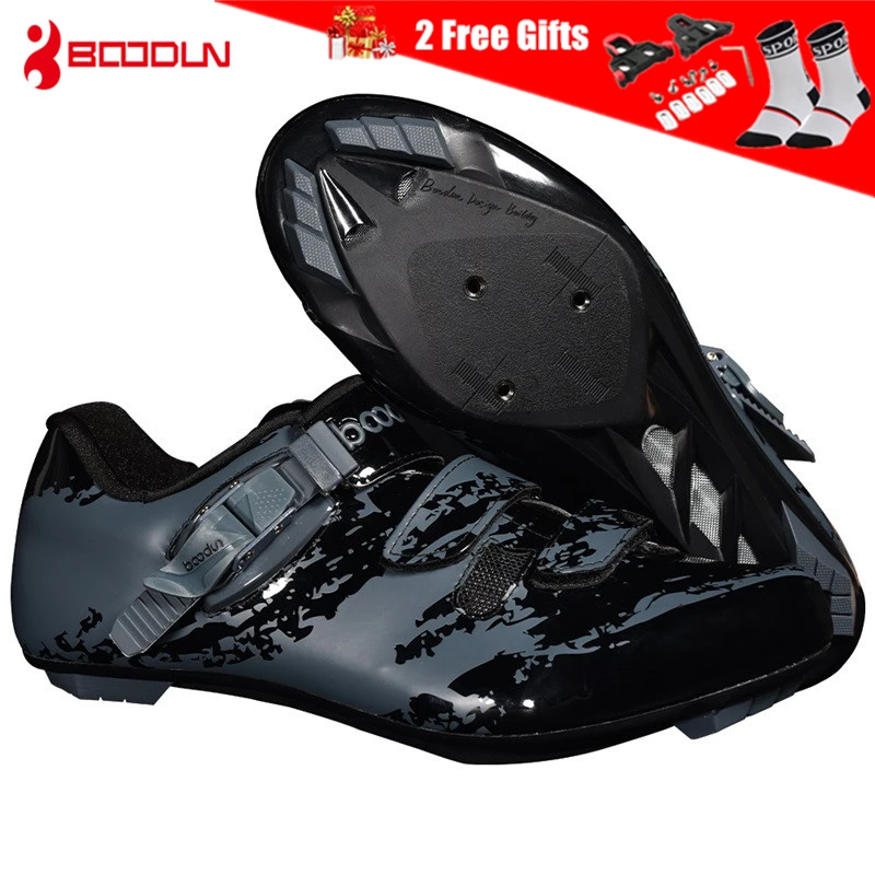 Мужская велосипедная обувь BOODUN новая нескользящая дышащая из микрофибры на