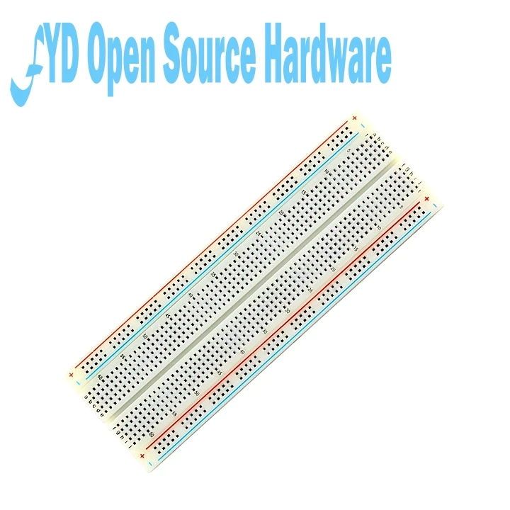 Макетная плата MB102 с модулем питания + Φ 830 точек без пайки набор для прототипной