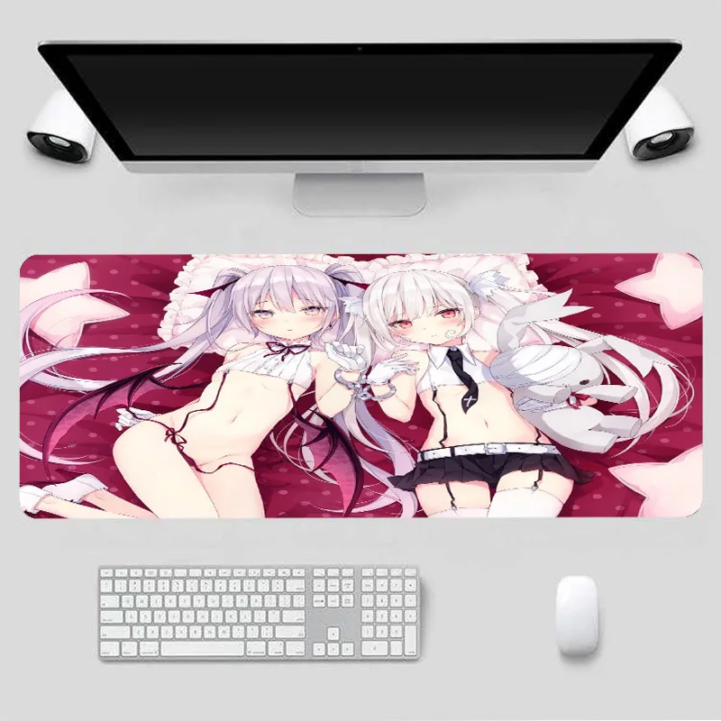 

Anime sexy girl the most popular anime game mouse pad unique creative computer keyboard mouse pad can be customized any picture