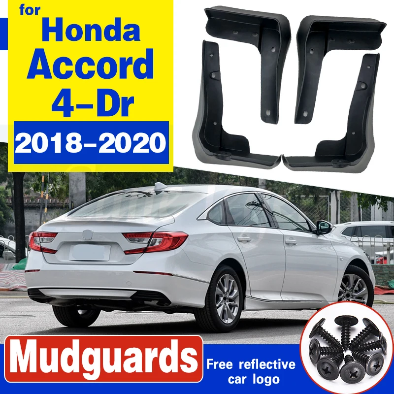 OE стильный набор литых автомобильных брызговиков для Honda Accord 2018 2020 4 Dr Sedan