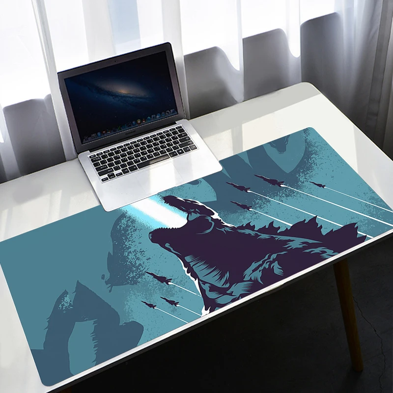 

Monster-Godzillas Computer Laptop Gamer Keyboard Mousepad Gaming Accessories Big 900x400 Deak Mat PC CS GO LOL Carpet Mouse Pad