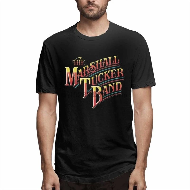 DCBVER The Marshall Tucker Band Rainbow Logo футболки для мужчин Graphic 6919 9821T | Мужская одежда