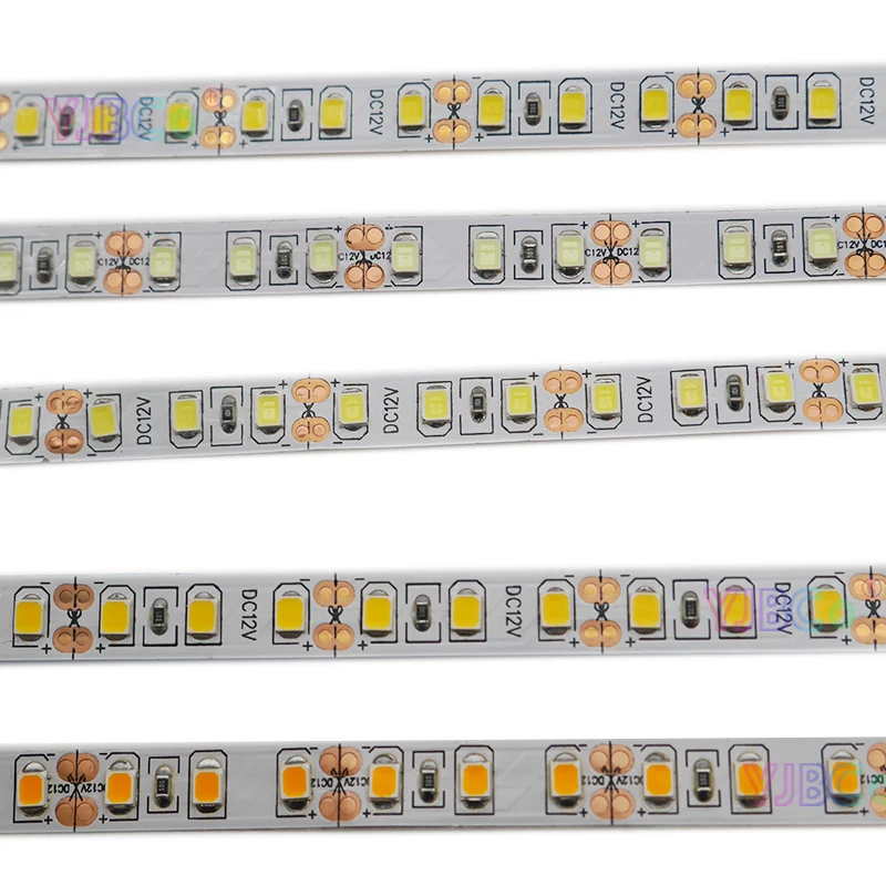 Гибкая светодиодная ленсветильник новинка белый/теплый свет 5 м 12 В постоянного