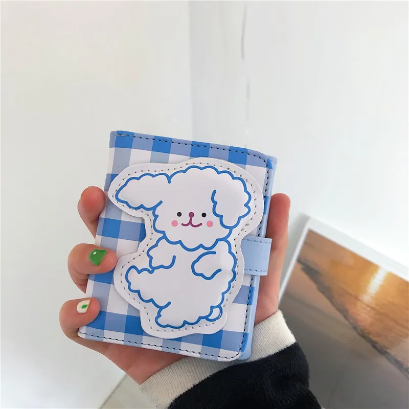 Маленький женский кошелек с милой собакой в Корейском стиле Ins мини для девушек