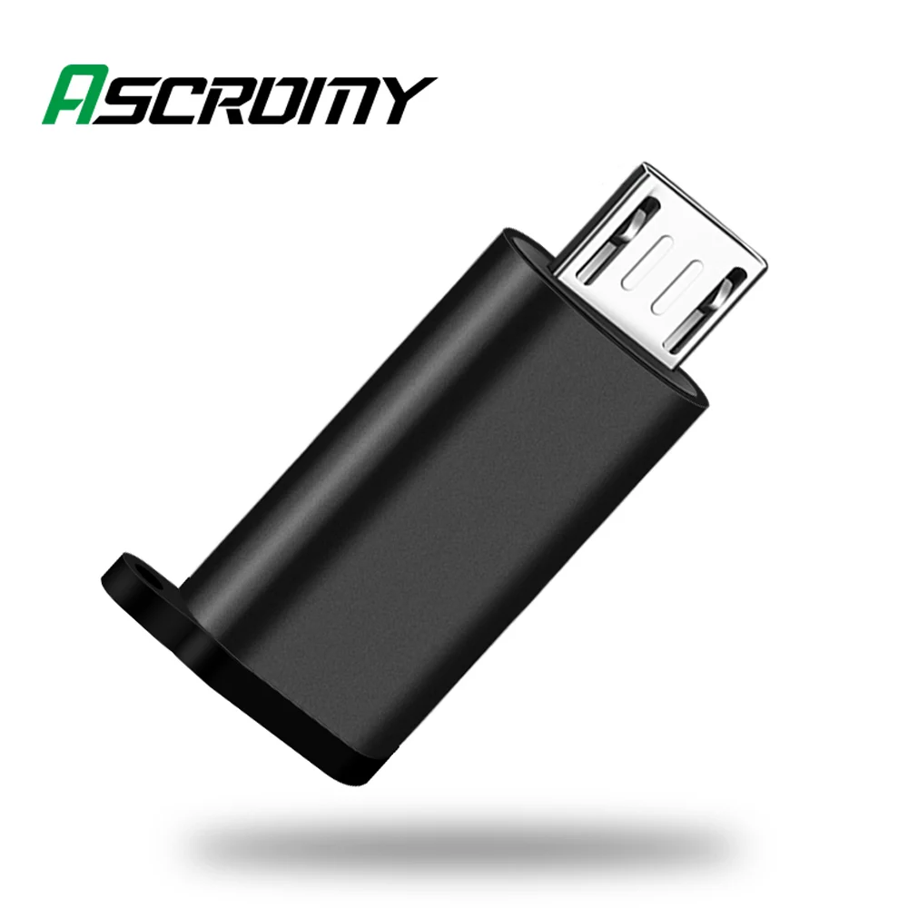 Type C To Micro USB 3.0 Adapter Converter Data Cable For Samsung Huawei xiaomi Sony Phone charge Android With Lanyard Accessorie | Мобильные