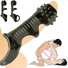 Удлинитель пениса для задержки эякуляции, силиконовый чехол многоразовые насадки на пенис, секс-игрушки для мужчин, игры для взрослых, товары для секса