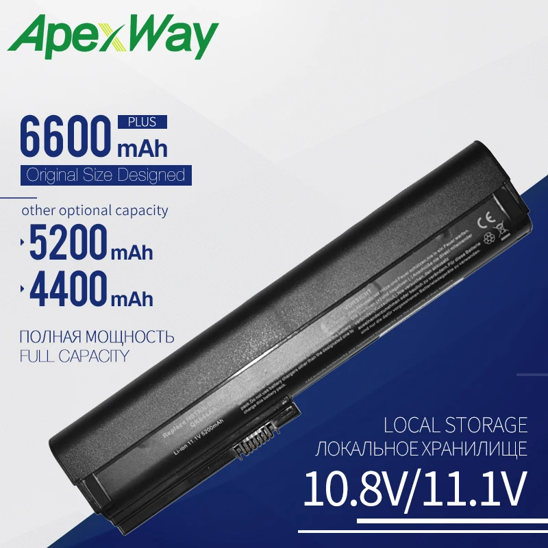 Apexway HSTNN-DB2K HSTNN-DB2M ноутбук Батарея для hp EliteBook 2560p 2570 серии 632015-241 632015-242 QK645UL X03 SX06 SX09